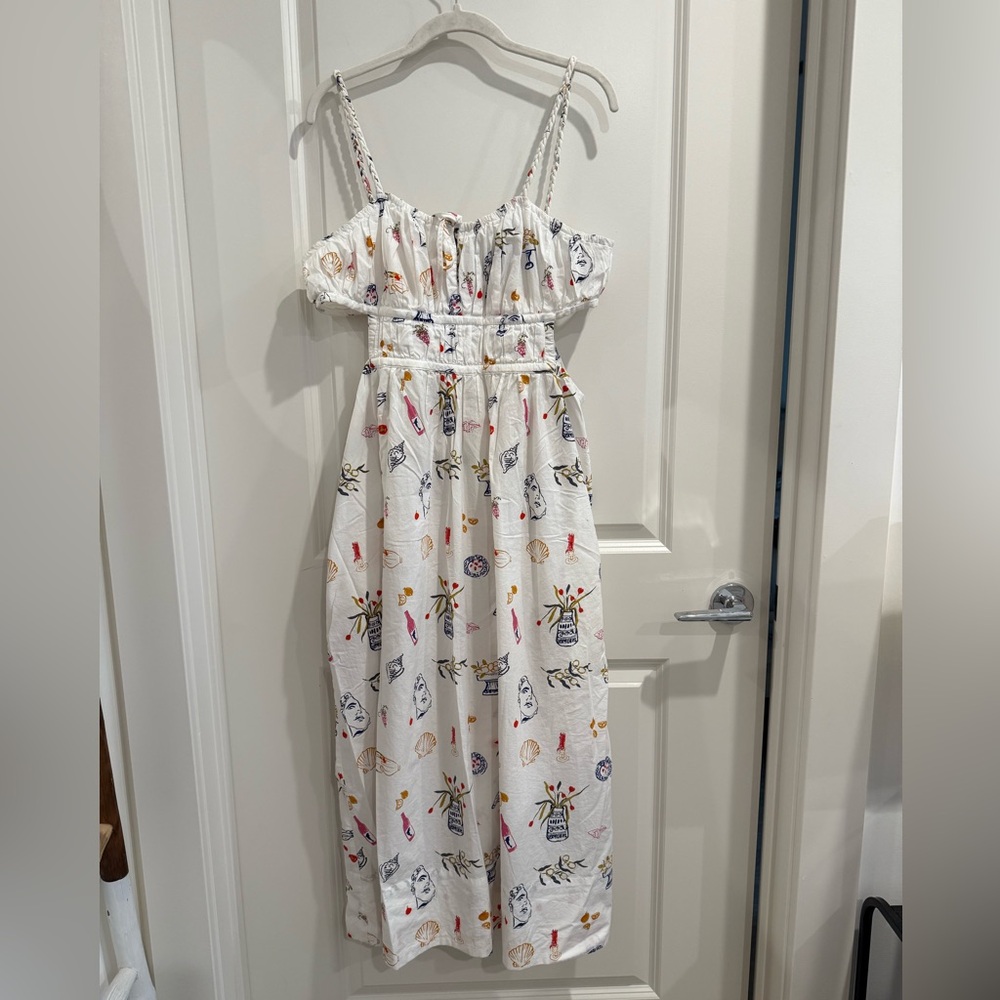 Lisa Says Gah x Madewell Cutout Midi Dress